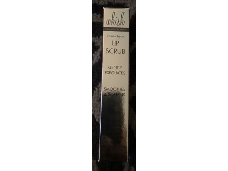 Whish Lip Scrub, Vanilla Bean, 75 oz/22 mL