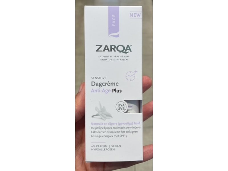 Zarqa Day Cream Anti-Age Plus, SPF 15, 50 mL