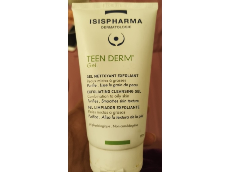 Isispharma Dermatologie Teen Derm Exfoliating Cleansing Gel, 150 mL