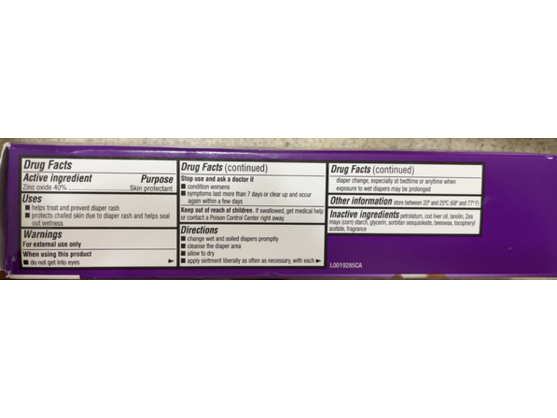 CVS Health Diper Rash Ointment, Zinc Oxide 40%, 4 oz/113 g