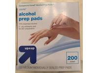 Up & Up Prep Pads, Isopropyl Alcohol, Count 200 - Image 3