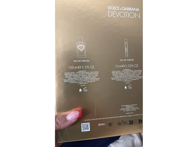 Dolce & Gabbana Devotion Eau De Parfum Set, 115 mL