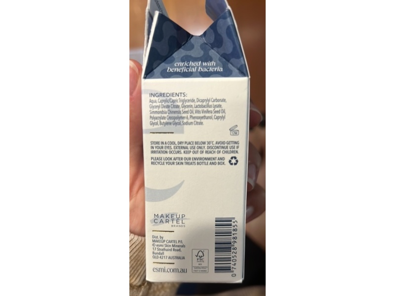 Esmi Prpbiotic Skin Mylck Serum, 1.1 fl oz/30 mL