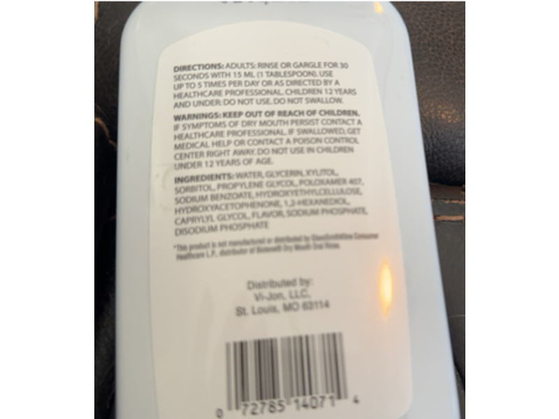 Swan Dry Mouth Oral Rinse, Mint, 16 fl oz/473 mL