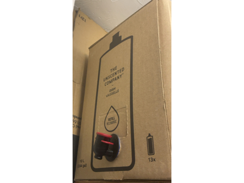 The Unscented Company Liquid Dish Soap Refill, 10 L