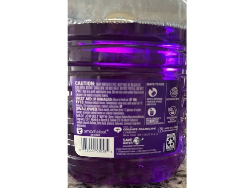 Fabuloso Multi-Purpose Cleaner, Lavender, 128 fl oz/3.7 L