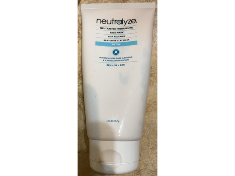 Neutralyze Deep Pore Cleansing Face Mask, Detox, 5 fl oz/141.75 g
