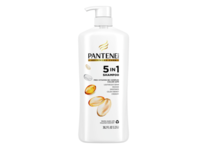 Pantene 5 In 1 Shampoo, Pro-Vitmain B5 Complex, 38.2 fl oz/1.13 L - Image 2