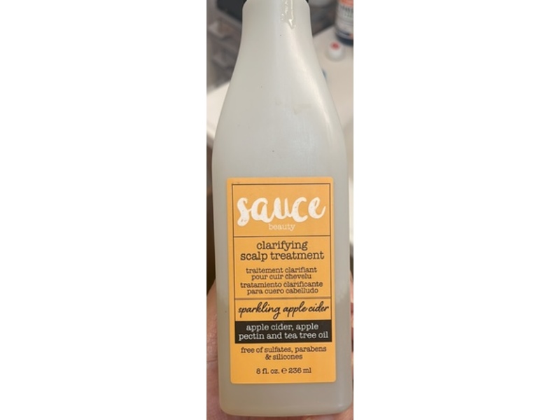Sauce Beauty Clarifying Scalp Treatment, Sparkling Apple Cider, 8 fl oz/236 mL