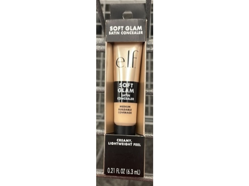 e.l.f. Soft Glam Satin Concealer, 13 Fair Neutral, 0.21 fl oz/6.3 mL