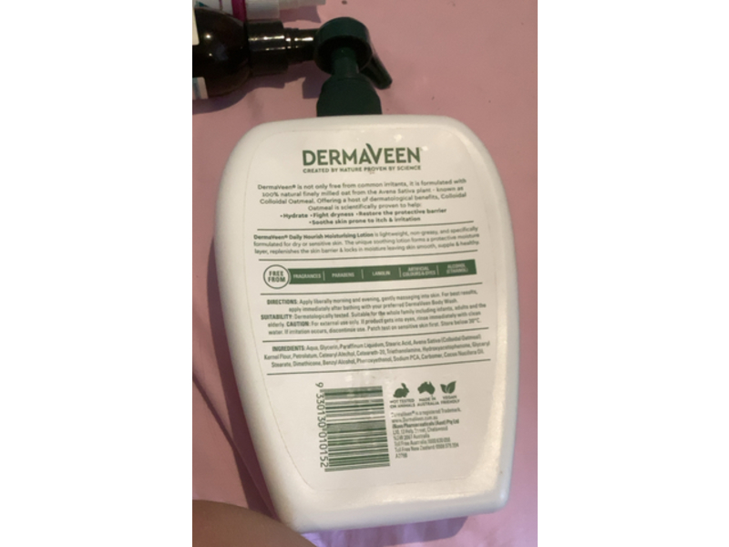 Dermaveen Daily Nourish Moisturising Lotion, 1 L