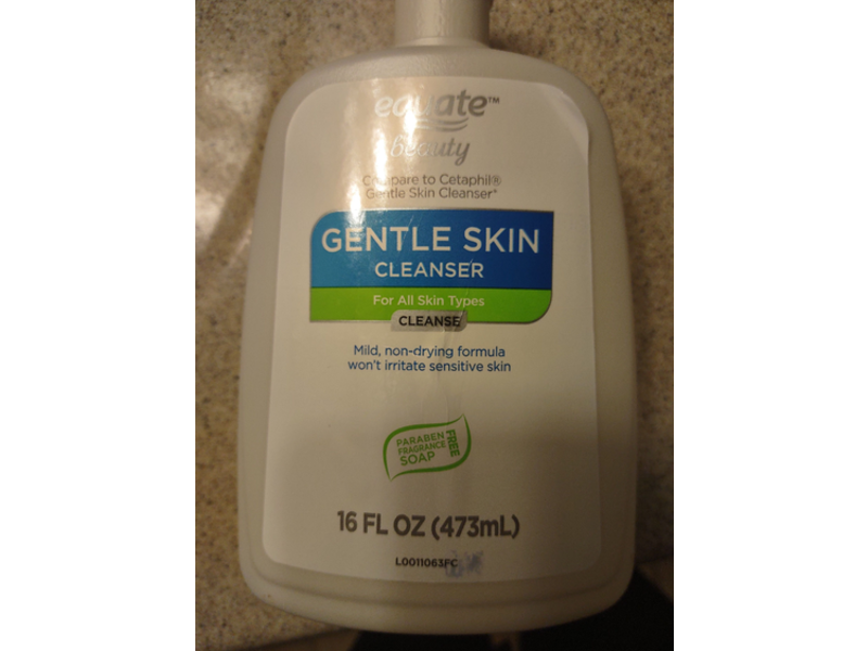 Equate Beauty Gentle Skin Cleanser, 16 fl oz/473 mL, Pack Of 2