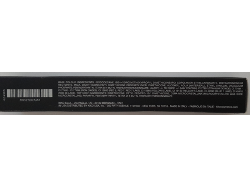 Kiko Milano Unlimited Double Touch Liquid Lipstick, Rosy Mauve, 0.10 fl oz/2 mL