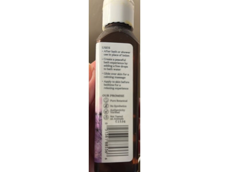 Aura Cacia Relaxing Body Oil, Chill Pill, 4 fl oz/118 mL