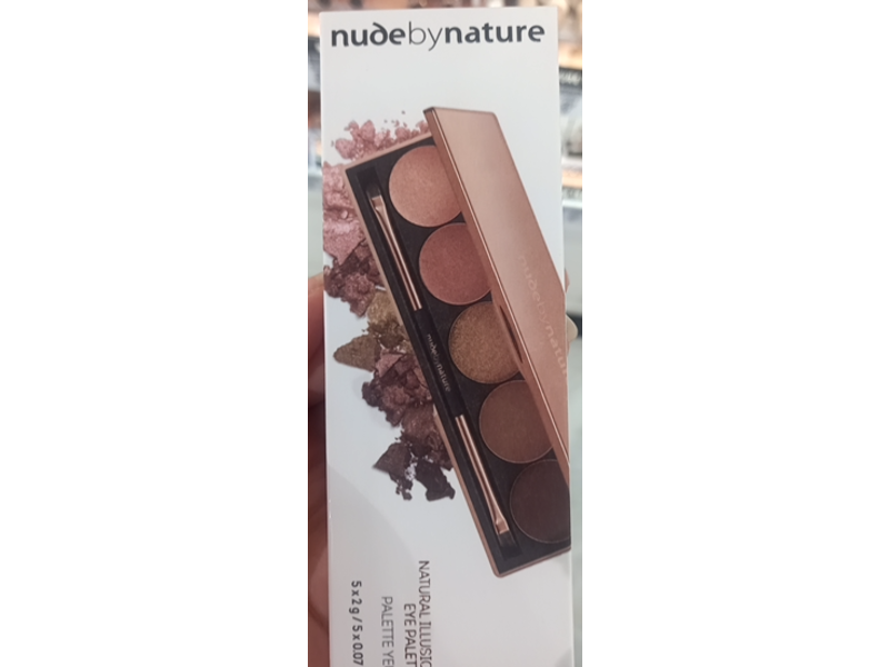 Nude By Nature Natural Illusion Eye Palette, 01 Classic Nude, 0.07oz/2 g