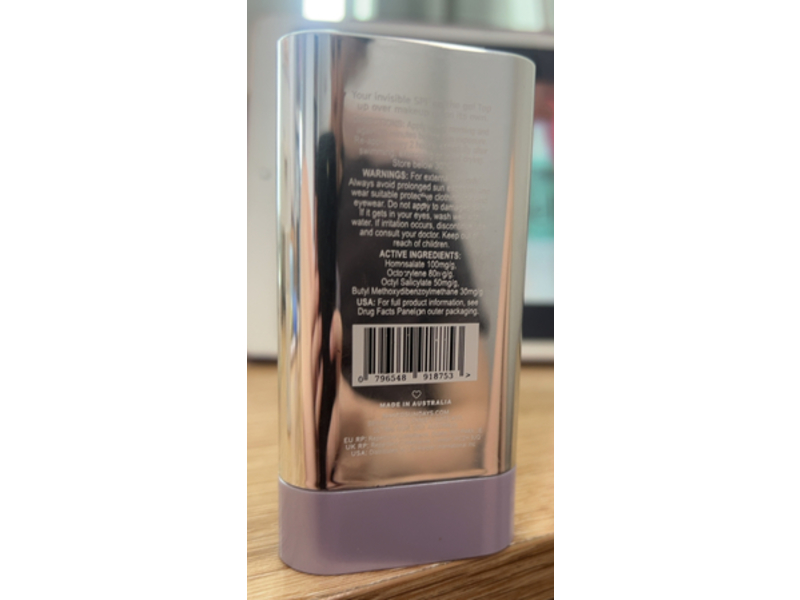 Naked Sundays Clear Glow Sun Stick, SPF 50, 0.67 oz/19 g