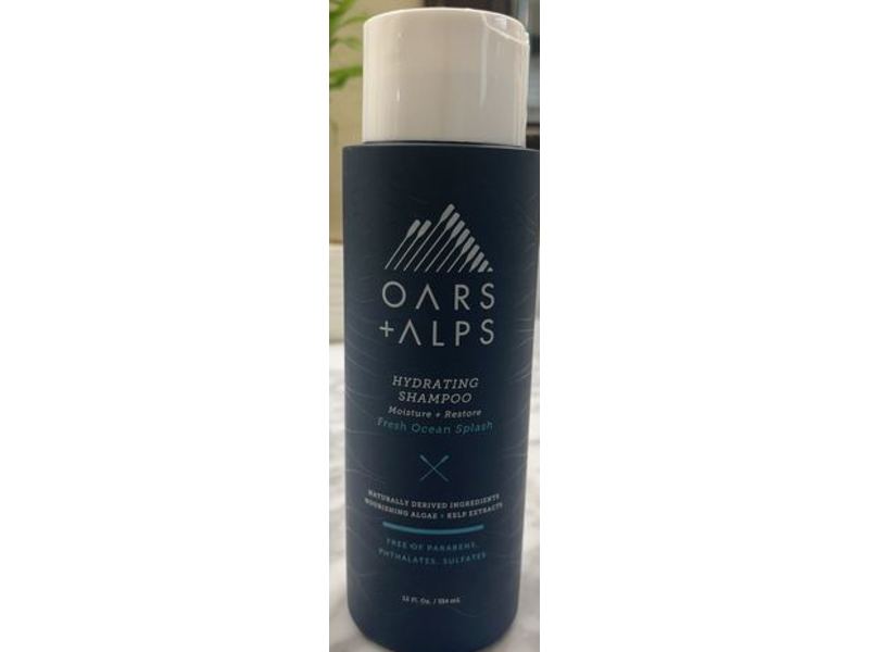 Oars + Alps Hydrating Shampoo, Fresh Ocean Splash, 12 fl oz/354 mL
