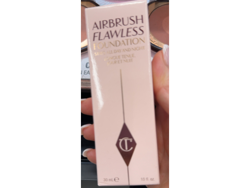Charlotte Tilbury Airbrush Flawless Foundation, 16 Cool, 1 fl oz/30 mL