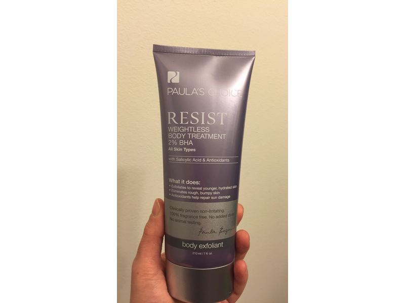 Paula's Choice Weightless Body Treatment 2% BHA with Salicylic Acid and Antioxidants for All Skin Types - 7 oz