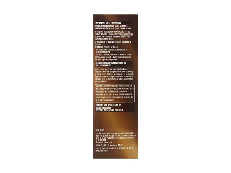 Clairol Perfect 10 Nice'N Easy Permanent Hair Color, 5A Medium Ash Brown, 1 Application