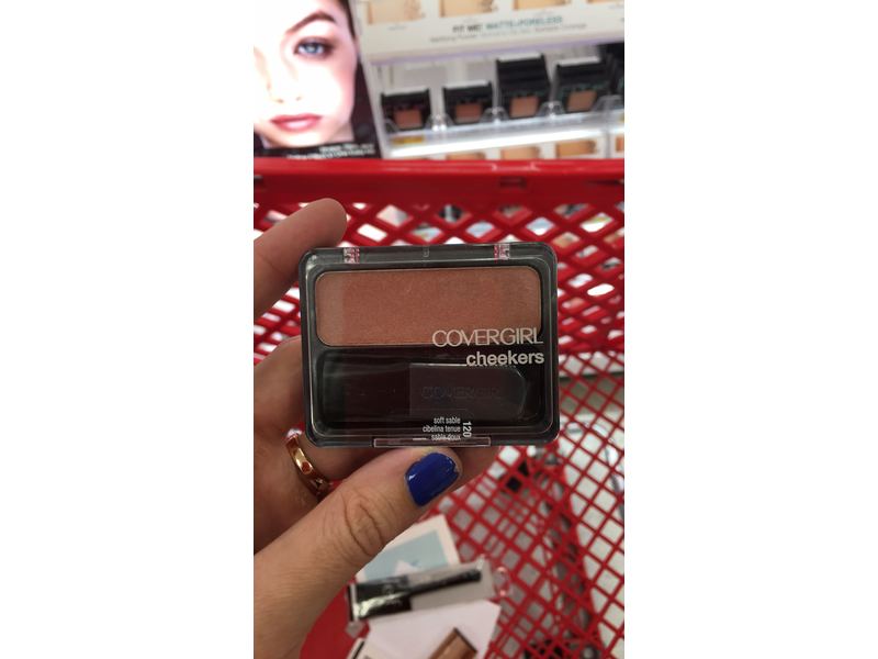 CoverGirl Cheekers Blush, Soft Sable 120, 0.12 Ounce