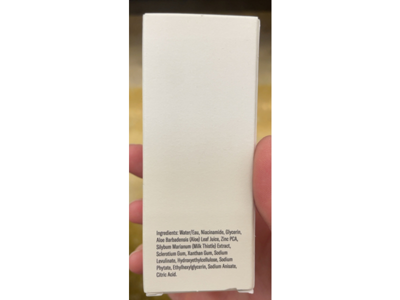 Acure Zombie Cell Clarifying Serum, Milk Thistle Extract & Niacinamide, 1 fl oz/30 mL