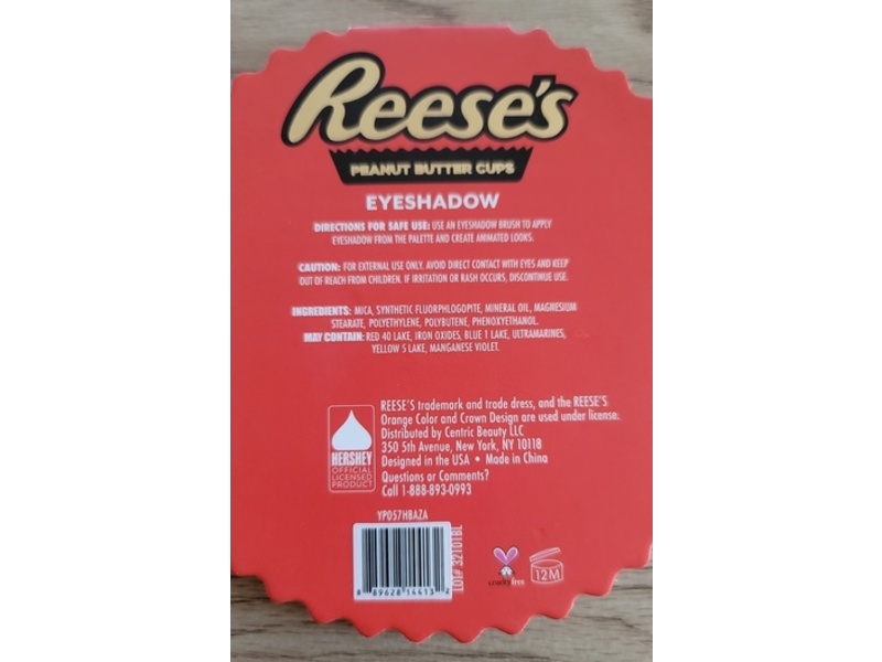 Reese's Eyeshadow Palette, Peanut Butter Cups, 0.25 oz/7 g