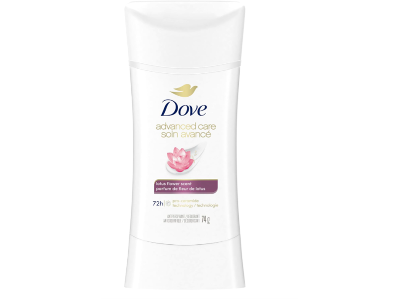 Dove Nourishing Secrets Antiperspirant, Lotus Flower Scent, 74 g