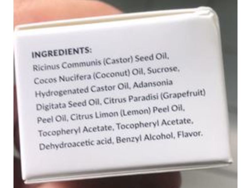 Bellame Sugar Lip Scrub, Baobab Oil, 10 mL