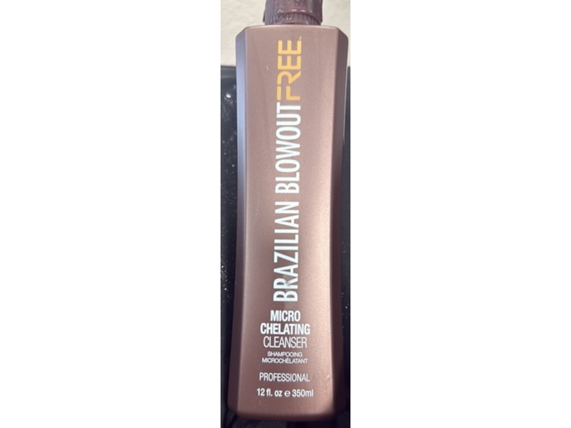 Brazilian Blowout Free Shampooing Micro Chelating Cleanser, 12 fl oz/350 mL