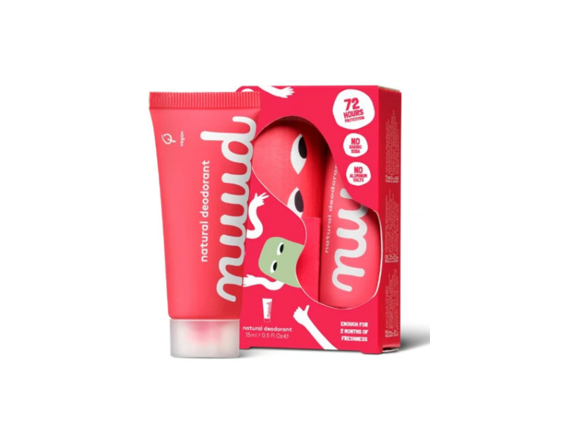Nuud Natural Deodorant Pack, 0.5 fl oz/15 mL