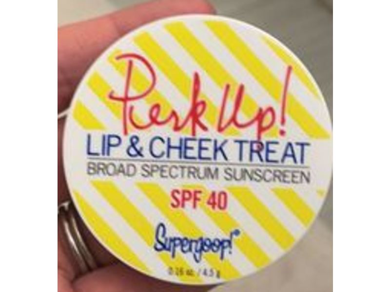 Supergoop! Perk Up! Lip & Cheek Treat Sunscreen, SPF 40, 0.16/4.5 g