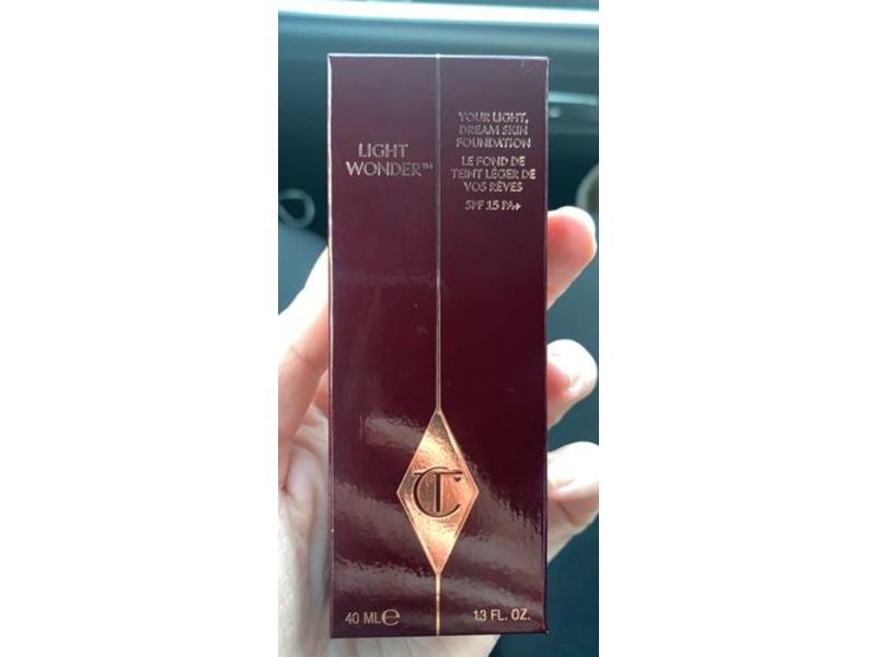 Charlotte Tilbury Light Wonder Foundation, Spf 15, 4 Fair, 13 fl oz/40 ml