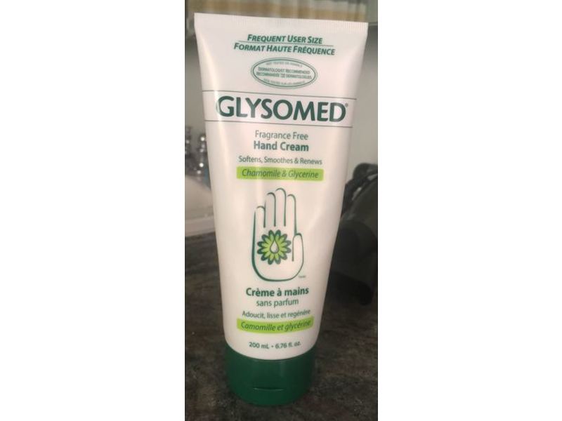Glysomed Hand Cream, Fragrance-Free, Chamomile & Glycerine, 6.76 fl oz/200 mL