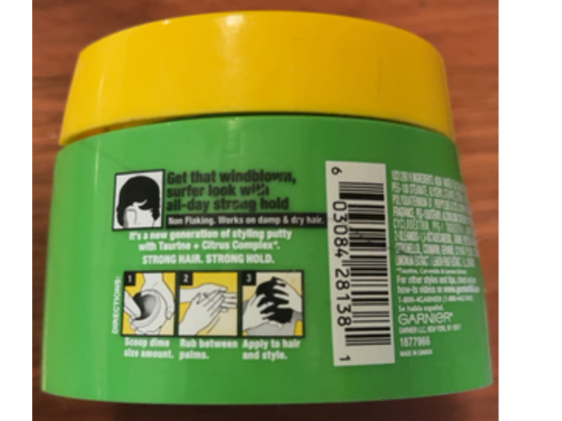 Garnier Fructis Style Power Putty, Surfer Hair, 3 oz/86 g