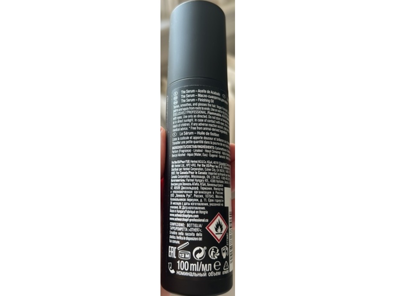 Schwarzkopf Professional Session Label The Serum, 3.3 fl oz/100 mL