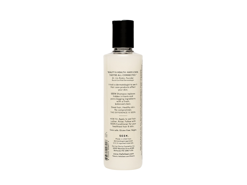 SEEN Shampoo, Fragrance Free, 8.6 fl oz
