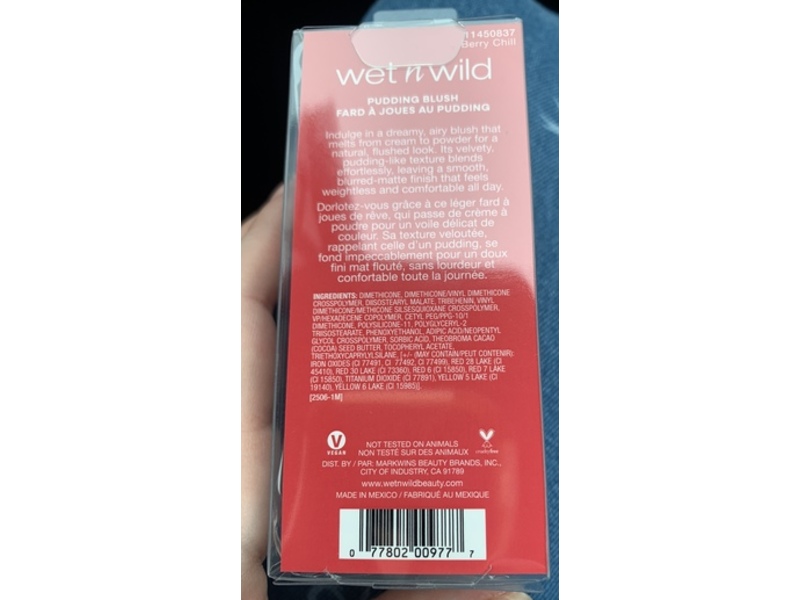 Wet N Wild Mother Fluffer Cloud Blush, Berry Chill, 0.16 oz/4.6 g