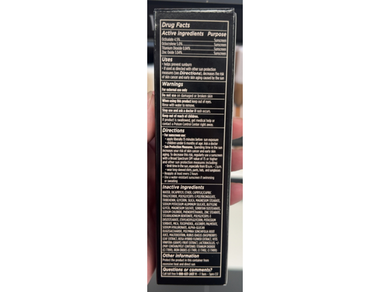 Laura Mercier Tinted Moisturizer Sunscreen, Sand, SPF 30, 1.5 fl oz/45 mL