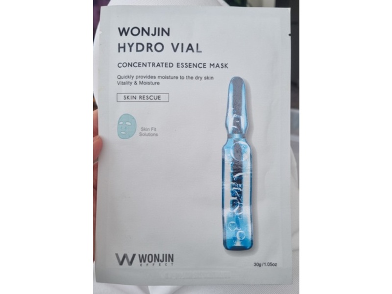 Wonjin Hydro Vial Concentrated Essence Mask, 1.05 oz/30 g