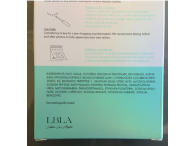 Lbla Lash Accelerator Md, 0.1 oz/3 mL