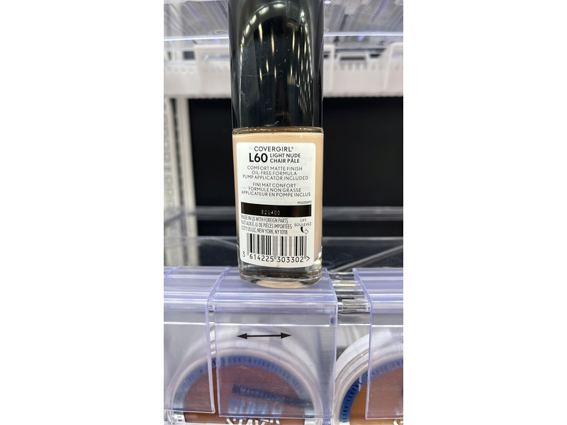 CoverGirl Trublend Matte Made Foundation, L60 Light Nude, 1 fl oz/30 mL