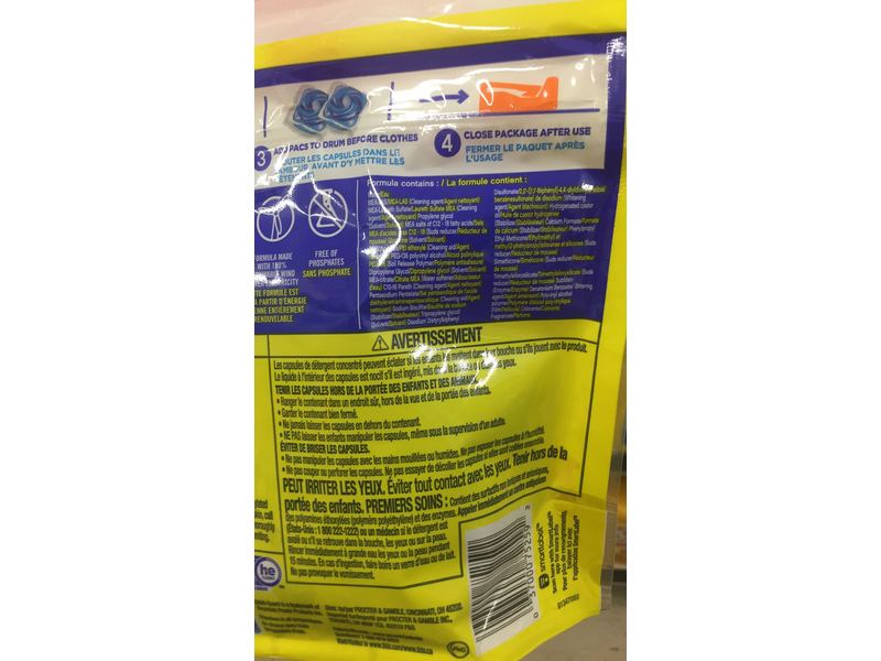 Tide Oxi Simply Pods Powerful Detergent, Fresh Scent, 13 Pods, 7 oz/222 g, Pack Of 2