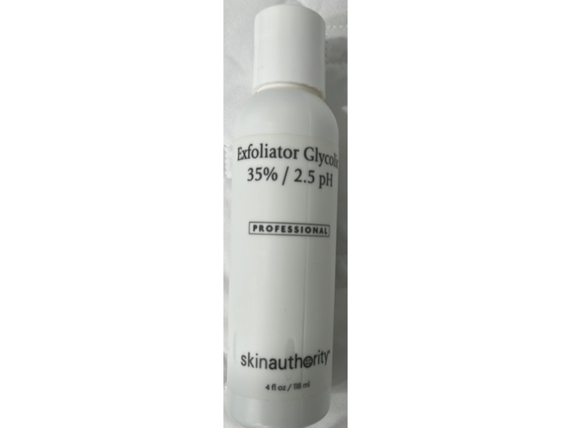 Skin Authority Exfoliator Glycolic, 4 fl oz/118 mL