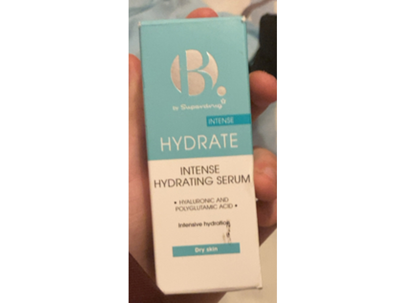 Superdrug Intense Hydrating Serum, Hyaluronic & Polyglutamic Acid, 30 mL
