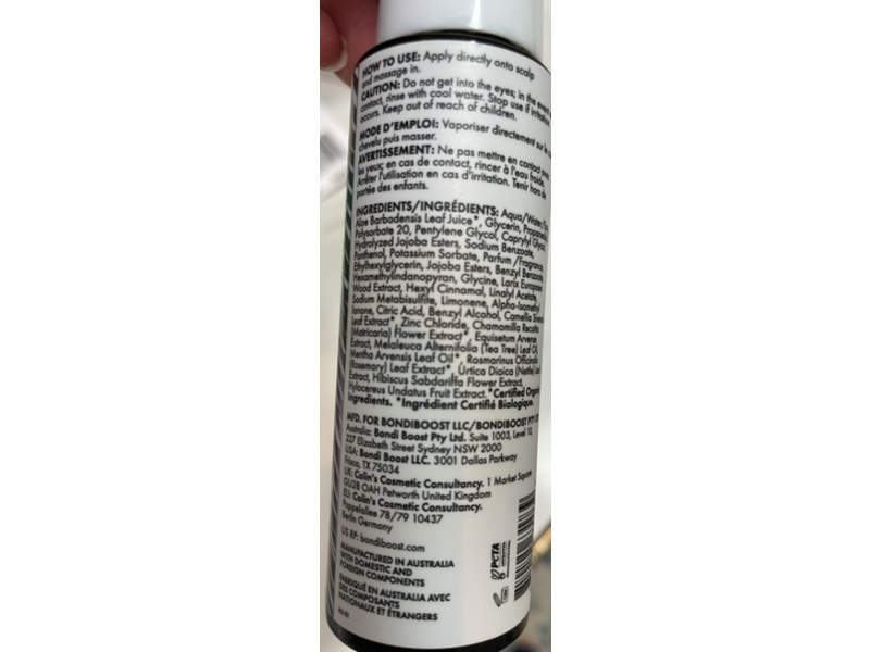Bondi Boost HG Intensive Scalp Spray, 1.69 fl oz/50 mL