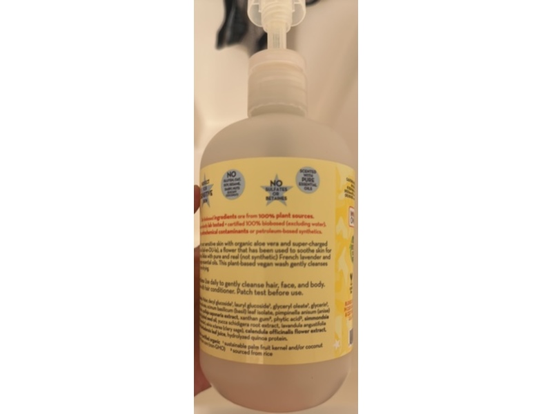 California Kids Shampoo & Body Wash, Calendula, 19 fl oz/562 mL