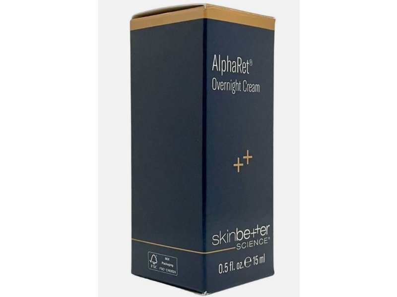 Skinbetter Science AlphaRet Overnight Cream, 0.5 fl oz/15 mL