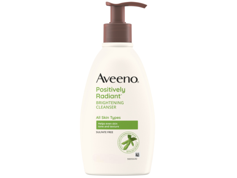 Aveeno Positively Radiant Brightening Cleanser, 6.7 oz/200 mL