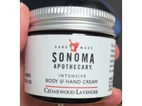 Sonoma Apothecary Intensive Body&Hand Cream, Cedarwood+Lavender, 2 oz/56 g - thumbnail 2